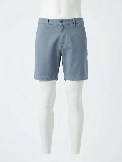 Faherty Essential Chino Shorts In Flintstone In Blue
