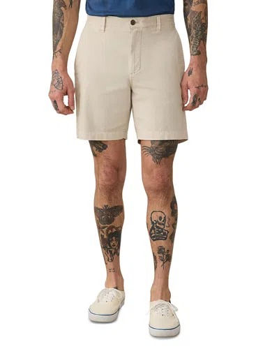 Faherty Essential Chino Shorts In Neutral