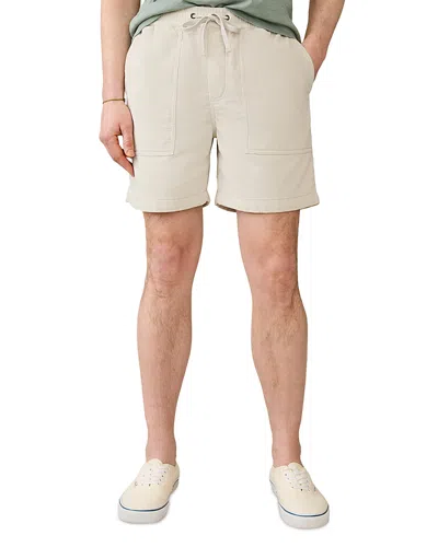 Faherty Essential Corduroy 6 Shorts In Plaza Stone