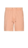 Faherty Essential Drawstring Stretch Shorts In Copperhead
