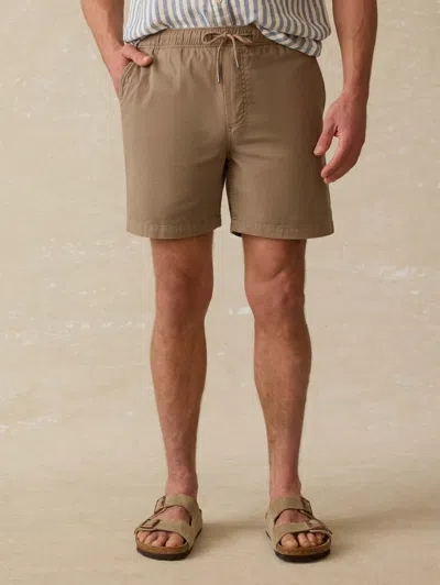 Faherty Essential Drawstring Shorts Mountain Cliff