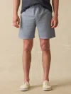 Faherty Essential Drawstring Short In Flintstone