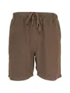 Faherty Essential Drawstring-waist Deck Shorts In Blue