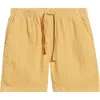 Faherty Essential Linen Shorts In Sunset Gold
