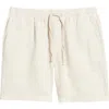 Faherty Essential Linen Shorts In Weathered Sand