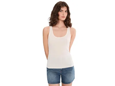 Faherty Featherweight Freestyle Tank Top In White