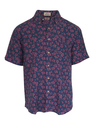 Faherty Floral-print Shirt