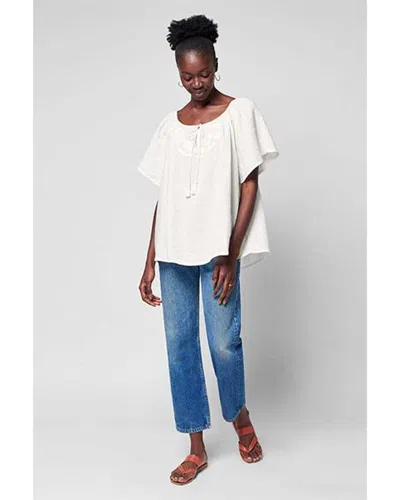 Faherty Florence Top In White
