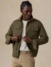 Faherty Frontier Trucker In Olive