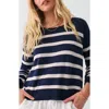 Faherty Golden Hour Pullover Sweater In Blue