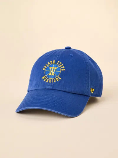 Faherty Golden State Warriors X '47 Clean Up Hat In Royal