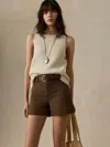 Faherty Hamptons Sweater Tank In Green