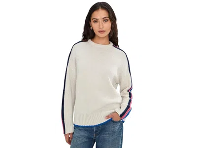 Faherty Heirloom Cotton Summit Pullover In White