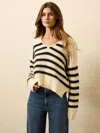 Faherty Heirloom Cotton Sweater Polo In White