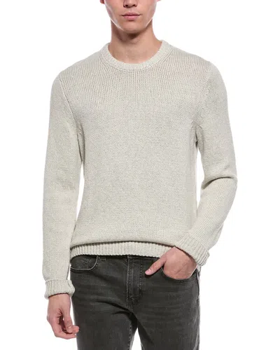 Faherty Heirloom Crewneck Sweater In Grey