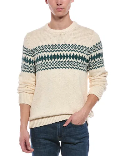 Faherty Heirloom Crewneck Sweater In Multi