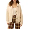Faherty Heirloom Organic Cotton Blend Cardigan In Neutral