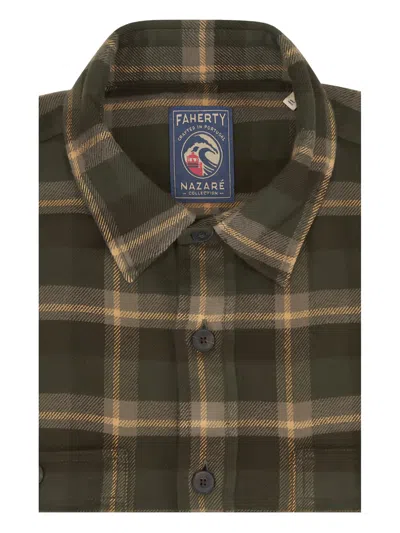 Faherty Heirloom Portuguese Checked Button Shirt In Multi