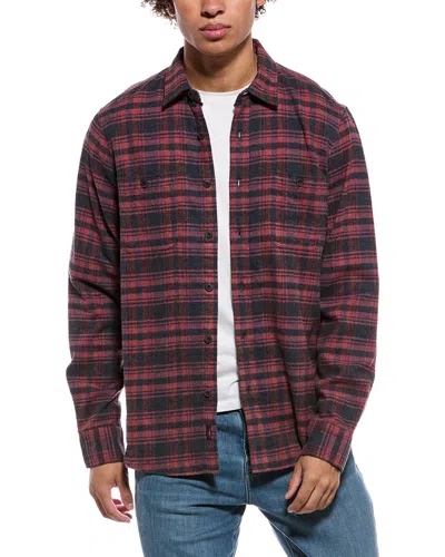 Faherty Heirloom Portuguese Flannel Shirt In Animal Print