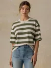 Faherty Hemp Blend Vintage T-shirt In Multi