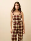 Faherty High Ridge Cord Bustier In Multi