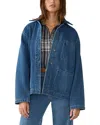Faherty High Ridge Twill Studio Jacket In Blue