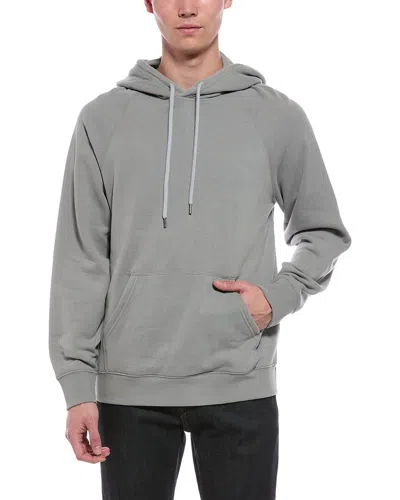 Faherty High Standard Fleece Hoodie In Gray