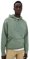 Faherty High Standard Fleece Hoodie In Spruce