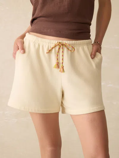 Faherty High Tide Terry Short In Neutral