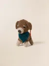 Faherty Honey The Dog Ornament, Polyamide/merino Wool/alpaca In Multi