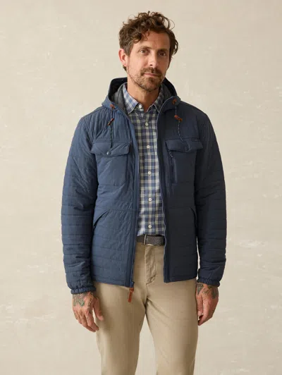 Faherty Horizon Series Jacket In Blue Nights