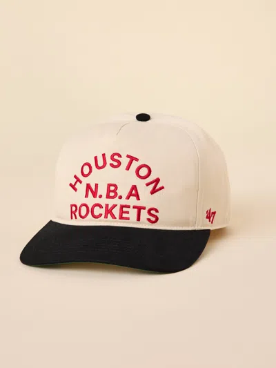 Faherty Houston Rockets X '47 Hitch Lc Hat In Natural