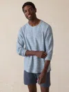 Faherty Indigo Crewneck Sweatshirt