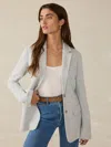 Faherty Inlet Blazer In Heather Grey