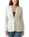 Faherty Inlet Blazer In Heather Grey