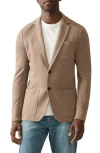 Faherty Inlet Knit Blazer In Brown
