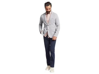 Faherty Inlet Knit Blazer In Gray