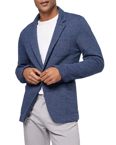 Faherty Inlet Slim Fit Knit Blazer In Deep Navy