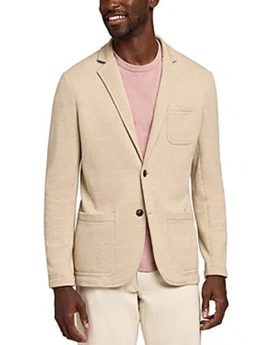 Faherty Inlet Slim Fit Knit Blazer In Sahara Fields Melange