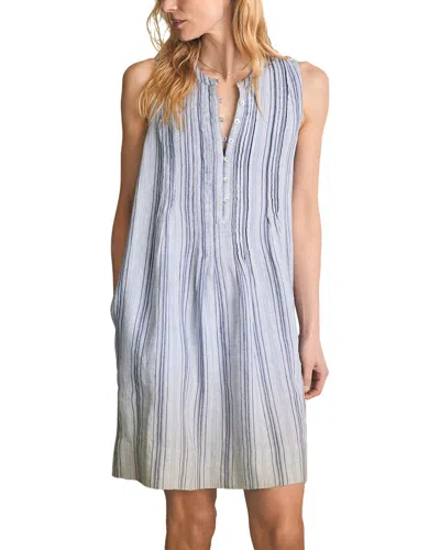 Faherty Isha Linen-blend Dress