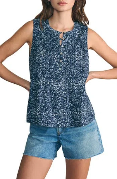 Faherty Isha Linen Tank Top