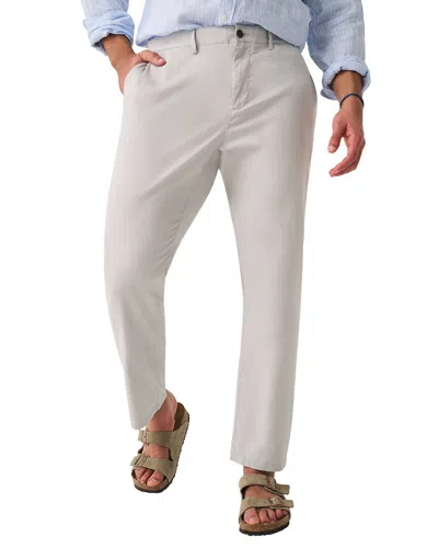 Faherty Island Life Chino Pant In White