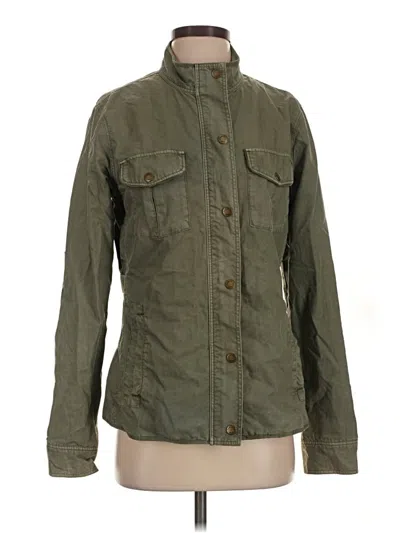 Pre-owned Faherty Jacket In Green