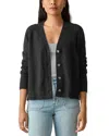 Faherty Jackson V-neck Cotton Blend Cardigan In Ash Heather