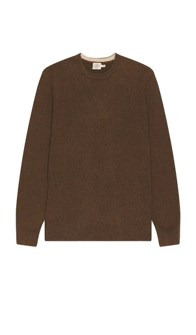 Faherty Strick Jackson In Brown
