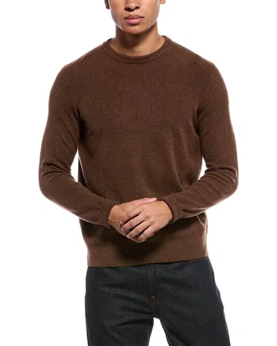 Faherty Jackson Crewneck Sweater In Brown