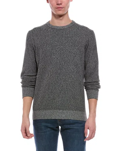Faherty Jackson Crewneck Sweater In Gray