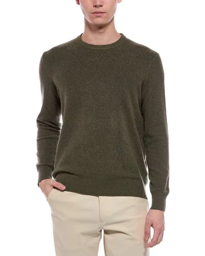 Faherty Jackson Crewneck Sweater In Green