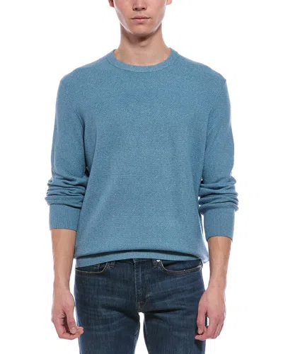 Faherty Jackson Crewneck Sweater In Blue