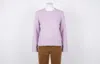 Faherty Jackson Crewneck Sweater In Ice Lilac Heather In Neutral